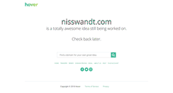 Desktop Screenshot of nisswandt.com
