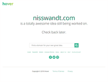 Tablet Screenshot of nisswandt.com